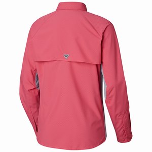 Columbia PFG Ultimate Catch ZERO™ II Långärmad Tröja Dam Rosa (VHIWX7504)